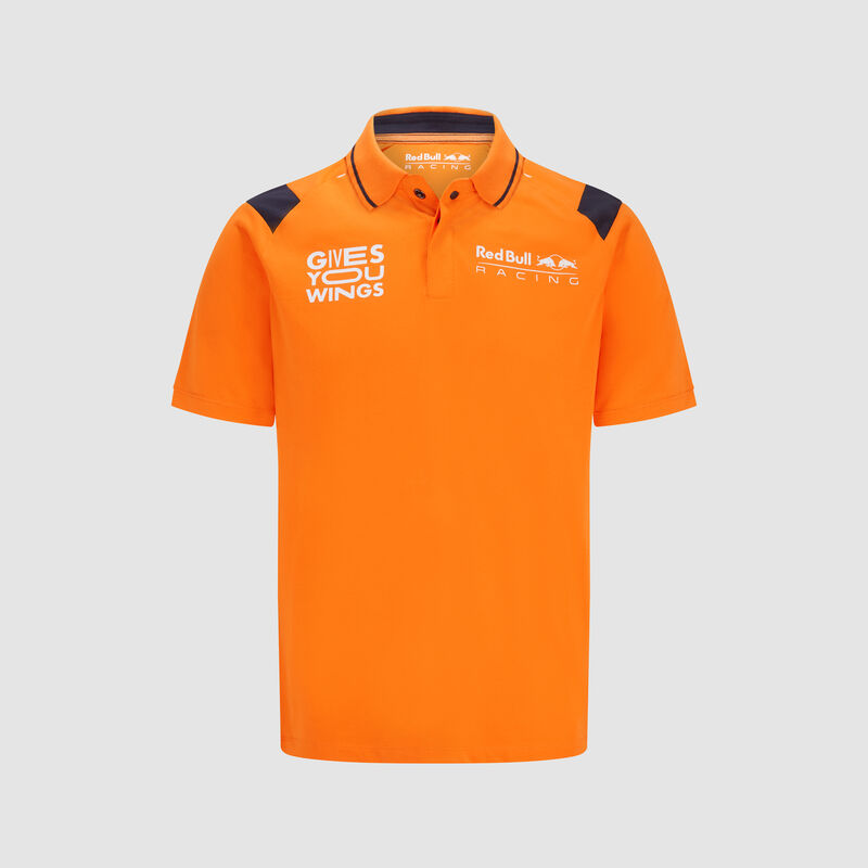 RBR FW MENS VERSTAPPEN POLO - orange
